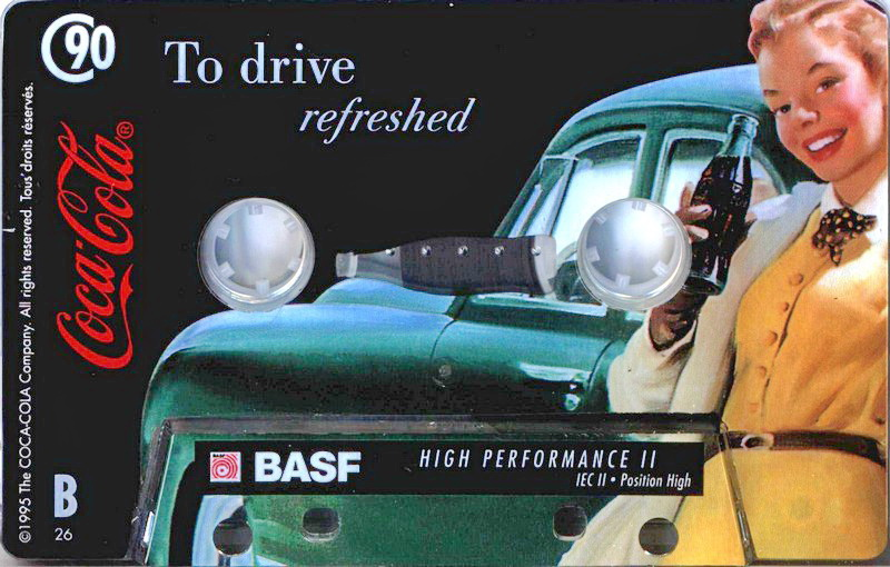 Compact Cassette BASF High Performance II 90 "Legends Edition I" Type II Chrome 1995 Europe