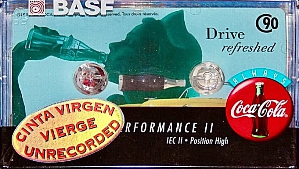 Compact Cassette BASF High Performance II 90 "Legends Edition I" Type II Chrome 1995 Europe