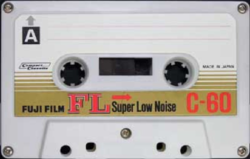 Compact Cassette Fuji Film FL 60 Type I Normal 1974 Japan