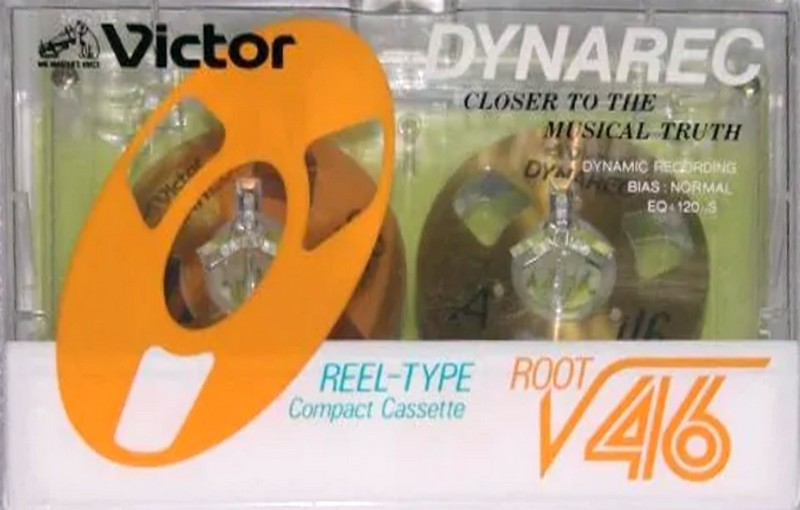 Compact Cassette Victor Dynarec Root 46 "DAR/46GD" Type I Normal 1986 Japan