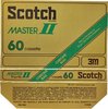 Compact Cassette Scotch Master II 60 Type II Chrome 1975 USA