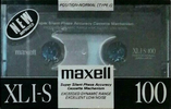Compact Cassette Maxell XLI-S 100 Type I Normal 1988 Japan