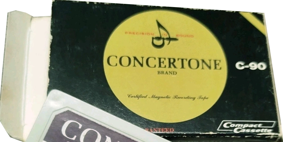 Compact Cassette Concertone 90 Type I Normal USA