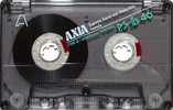 Compact Cassette AXIA PS-IIs 46 Type II Chrome 1987 Japan