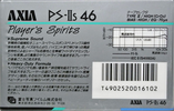 Compact Cassette AXIA PS-IIs 46 Type II Chrome 1987 Japan