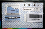 Compact Cassette Maxell UDI-CD 74 Type I Normal 1996 Europe