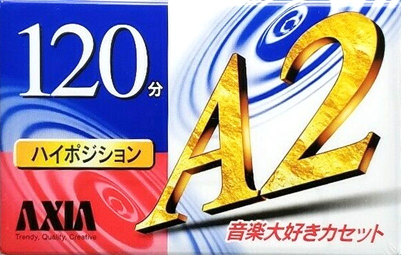 Compact Cassette AXIA A2 120 Type II Chrome 2000 Japan