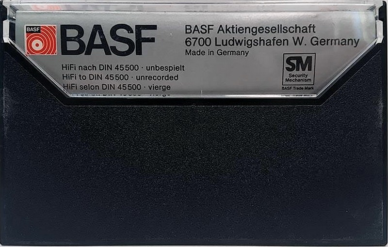 Compact Cassette BASF Chromdioxid 60 Type II Chrome 1978 Europe