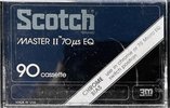 Compact Cassette Scotch Master II 90 Type II Chrome 1977 USA