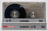 Compact Cassette Euroclube cr II 90 Type II Chrome Portugal