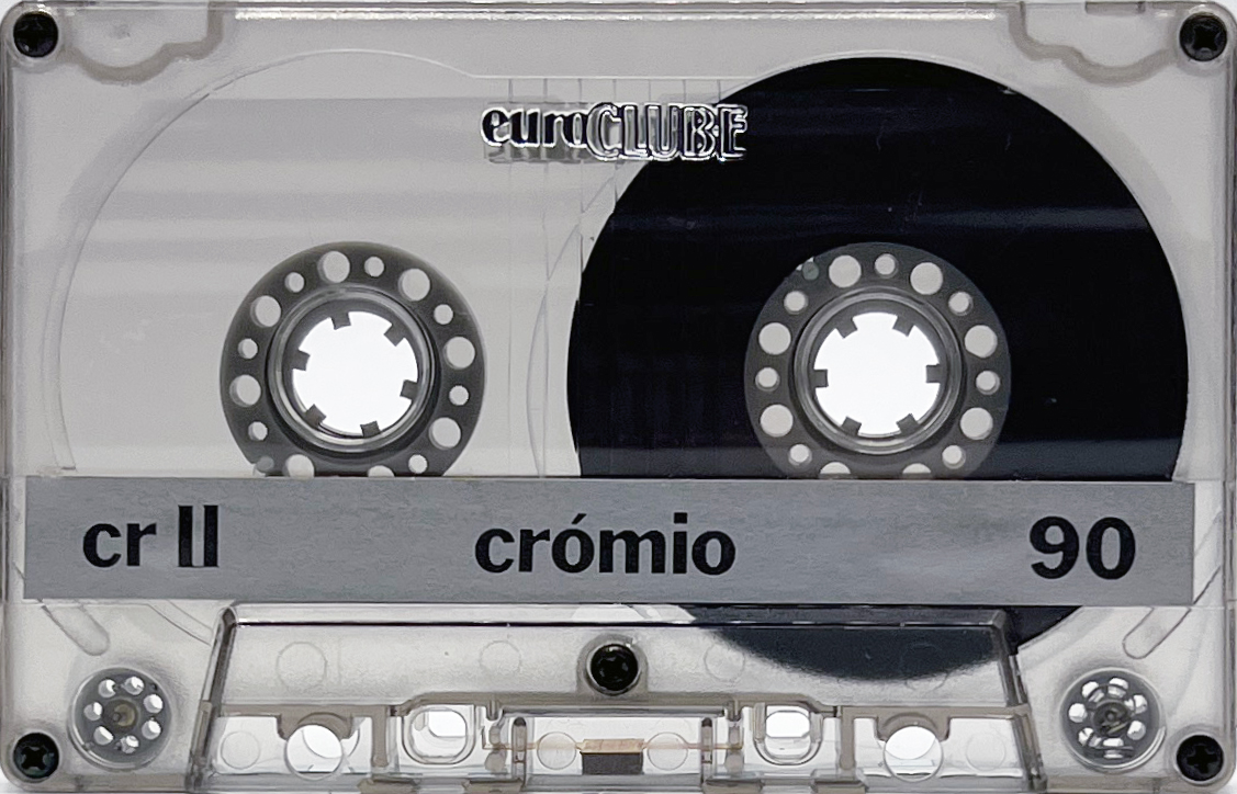 Compact Cassette Euroclube cr II 90 Type II Chrome Portugal