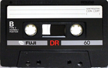 Compact Cassette Fuji DR 60 Type I Normal 1982 North America
