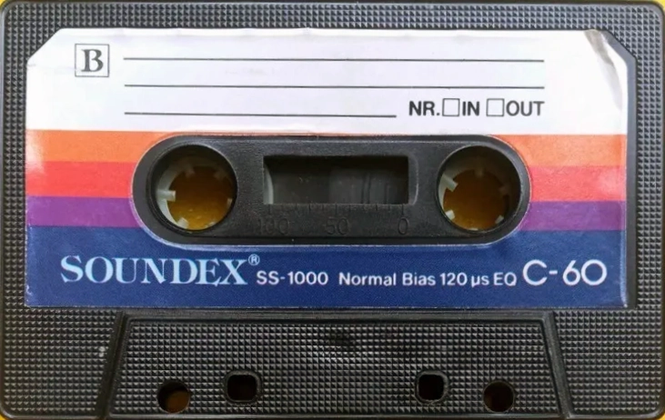 Compact Cassette Soundex SS-1000 60 Type I Normal Austria