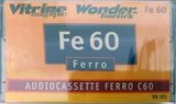 Compact Cassette Vitrine Wonder 60 "Magique Boetiek" Type I Normal France