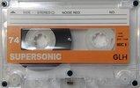 Compact Cassette CRUX Supersonic GLH 74 "Goat, Lever and Hook" Type I Normal 2024 Worldwide