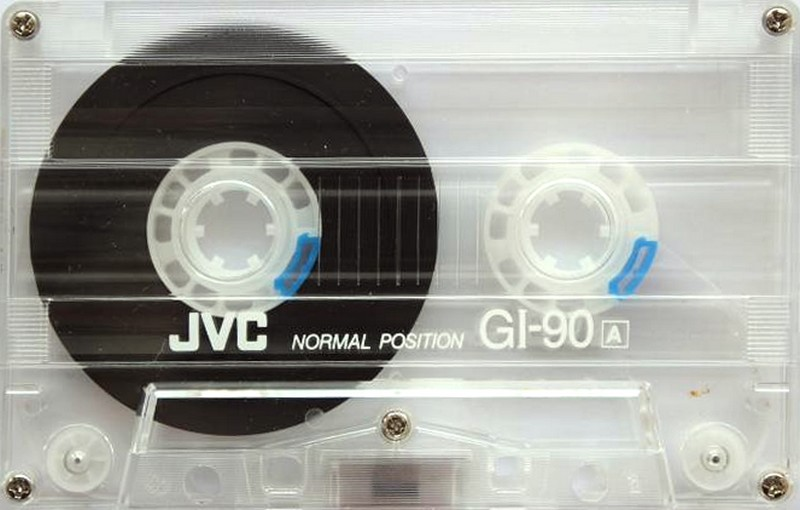Compact Cassette JVC GI 90 "G1-90AN" Type I Normal 1990 North America