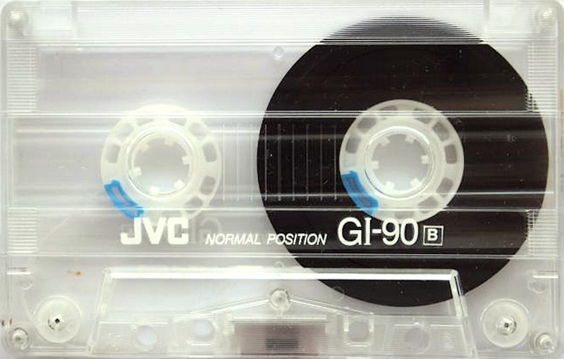 Compact Cassette JVC GI 90 "G1-90AN" Type I Normal 1990 North America