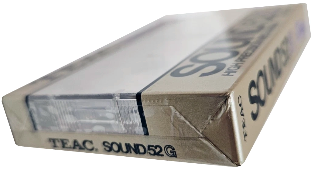 Compact Cassette Teac SOUND 52 "/52G" Type I Normal 1984 USA