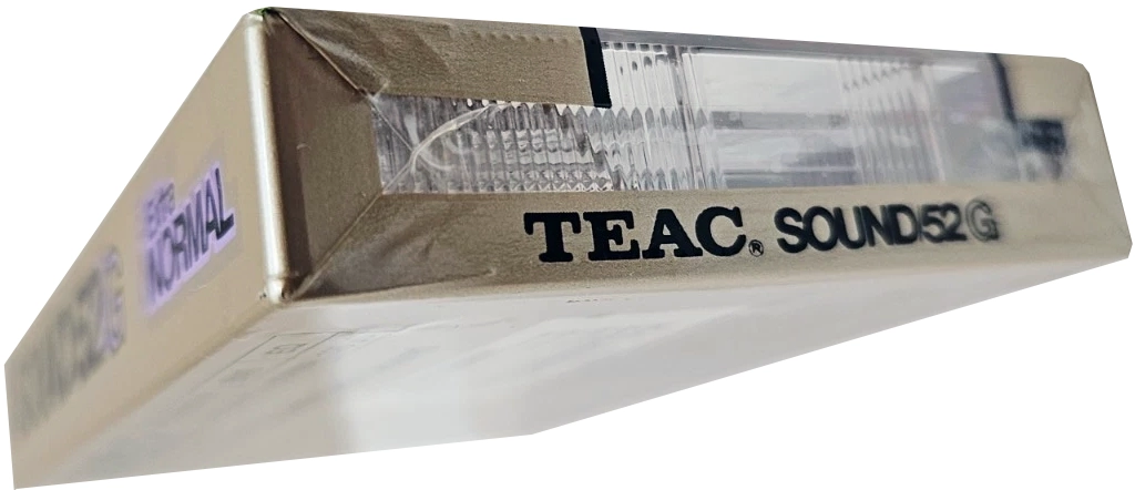 Compact Cassette Teac SOUND 52 "/52G" Type I Normal 1984 USA