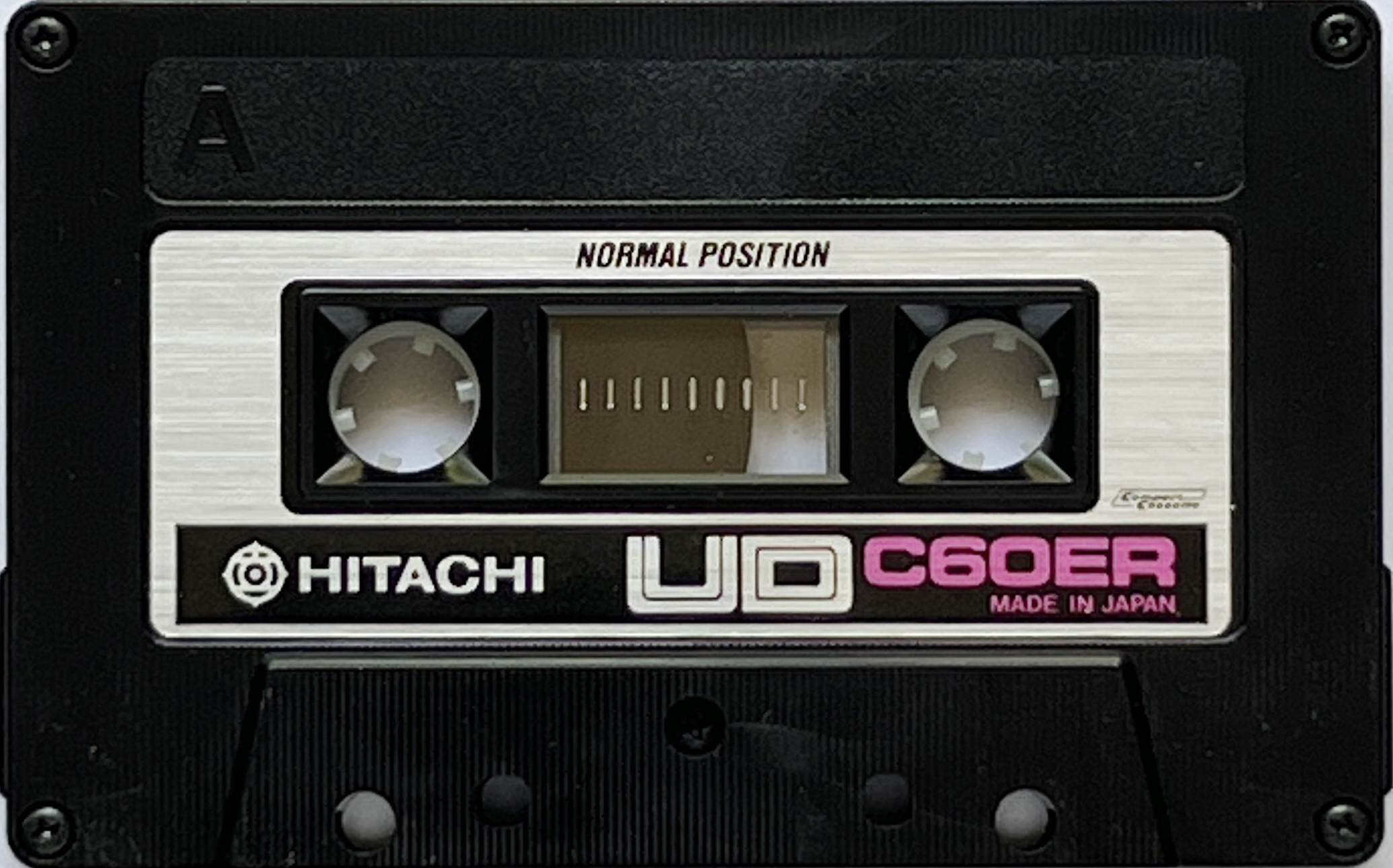 Compact Cassette Hitachi UD 60 "C60ER" Type I Normal 1977 Europe