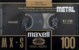 Compact Cassette Maxell MX-S 100 Type IV Metal 1993 Europe