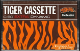 Compact Cassette Hellesens Tiger Cassette 60 "Extra Dynamic" Type I Normal 1979 Europe