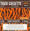 Compact Cassette Hellesens Tiger Cassette 60 "Extra Dynamic" Type I Normal 1979 Europe