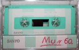 Compact Cassette Sanyo Mun 60 "C-U60MW(G)" Type I Normal 1986 Japan