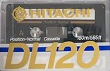 Compact Cassette Hitachi DL 120 Type I Normal 1985 Europe