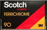 Compact Cassette Scotch Ferrichrome 90 Type III Ferro Chrome 1979 Europe