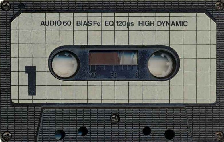 Compact Cassette Galenika 60 Type I Normal Yugoslavia