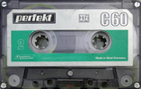 Compact Cassette Perfekt 60 Type I Normal 1977 Europe