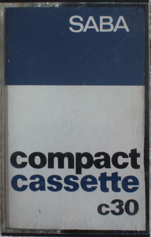 Compact Cassette Saba 30 Type I Normal Germany