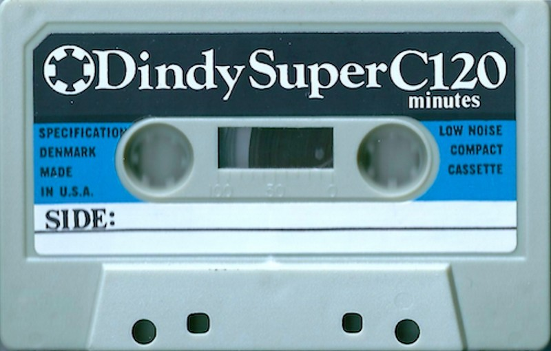 Compact Cassette Dindy 120 Type I Normal 1978 UK