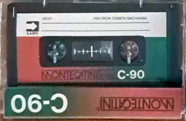 Compact Cassette Montecatini 90 Type I Normal Unknown Country