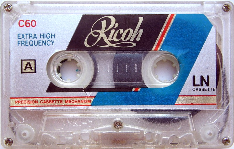 Compact Cassette Ricoh 60 Type I Normal Hong Kong