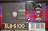 Compact Cassette Maxell XLII-S 100 Type II Chrome 1998 Europe