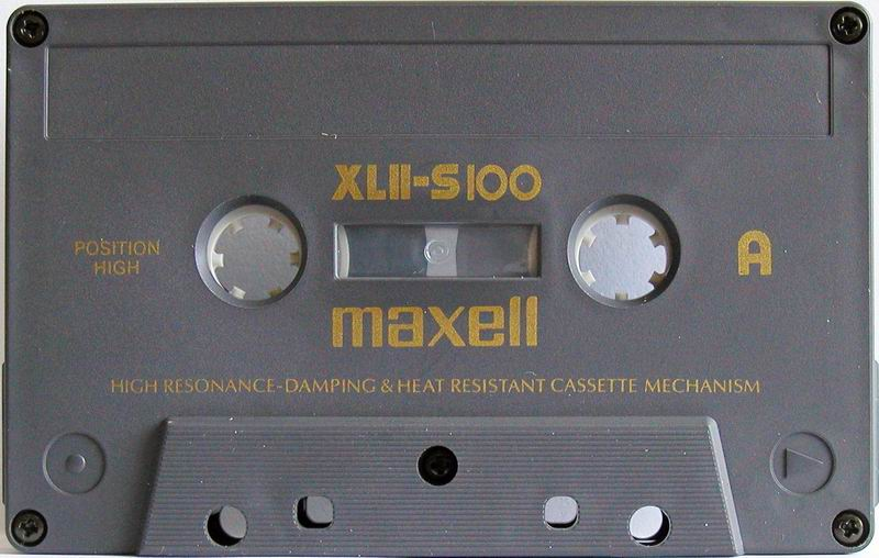 Compact Cassette Maxell XLII-S 100 Type II Chrome 1998 Europe