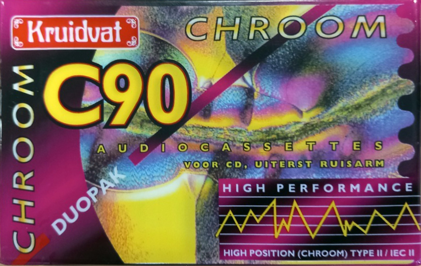 2 pack Kruidvat 90 Type II Chrome Netherlands