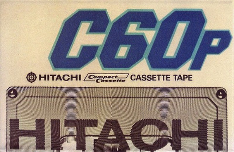 Compact Cassette Hitachi 60 Type I Normal Japan