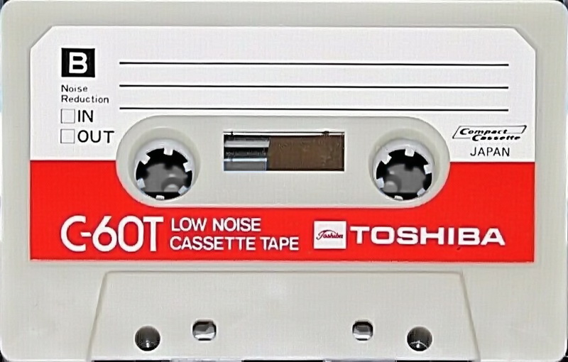 Compact Cassette Toshiba T 60 Type I Normal 1973 Europe
