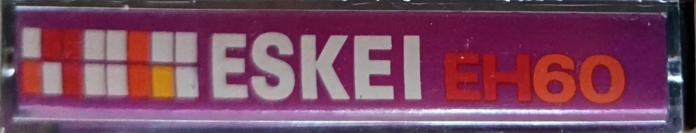 Compact Cassette Eskei 60 "EH" Type I Normal Unknown Country