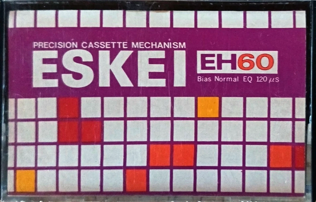 Compact Cassette Eskei 60 "EH" Type I Normal Unknown Country