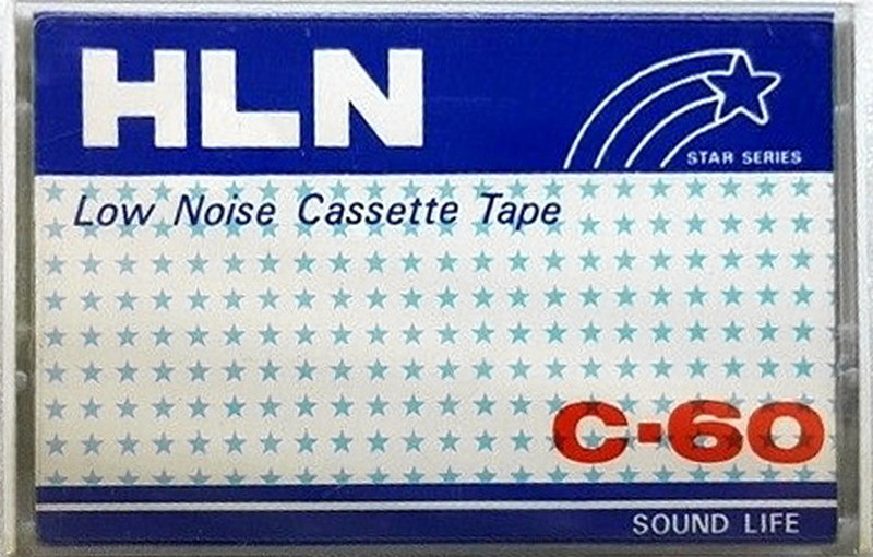 Compact Cassette HLN Star Seies 60 Type I Normal Hong Kong