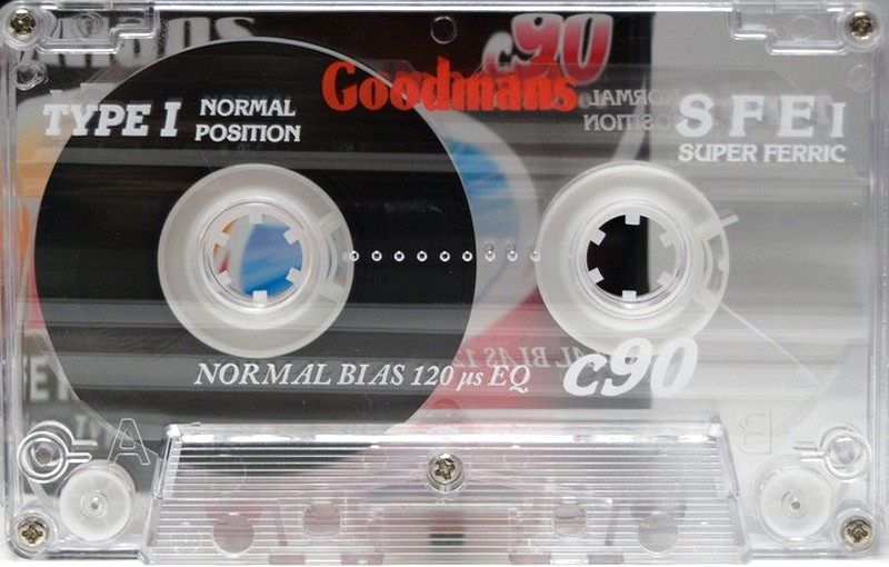 Compact Cassette Goodmans SFEI 90 Type I Normal UK