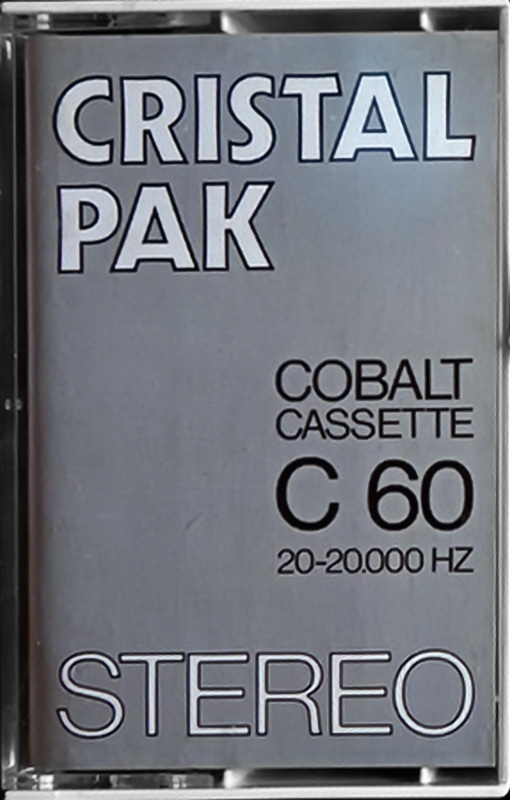 Compact Cassette Cristal Pak 60 Type I Normal Germany