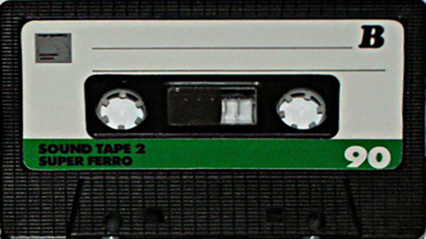 Compact Cassette Sound 2000 Sound Tape 2 90 "Super Ferro" Type I Normal 1978 Germany