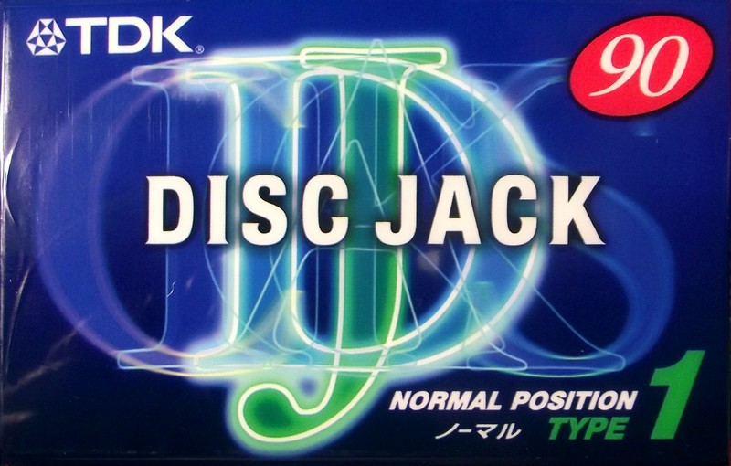 Compact Cassette TDK DJ1 Disc Jack 90 "DJ1-90F" Type I Normal 1999 Japan