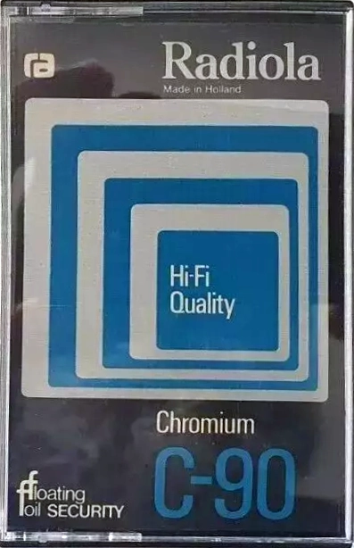 Compact Cassette Radiola Chromium 90 Type II Chrome 1975 Europe