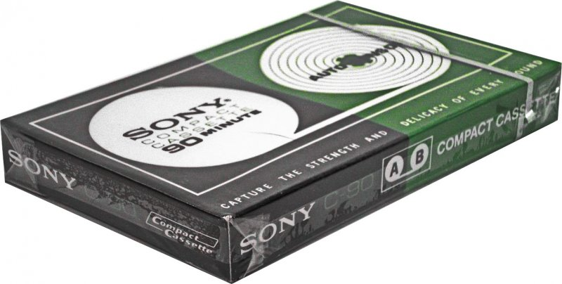 Compact Cassette Sony Auto-Sensor 90 Type I Normal 1968 USA